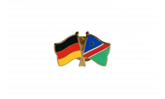 Germany - Namibia Friendship Flag Pin, Badge - 22 mm