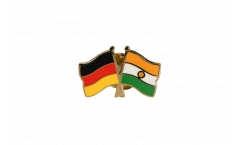 Germany - Niger Friendship Flag Pin, Badge - 22 mm