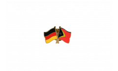 Germany - East Timor Friendship Flag Pin, Badge - 22 mm