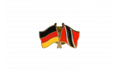 Germany - Trinidad and Tobago Friendship Flag Pin, Badge - 22 mm