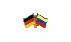 Germany - Venezuela 8 stars Friendship Flag Pin, Badge - 22 mm