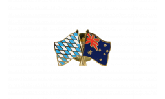 Bavaria - Australia Friendship Flag Pin, Badge - 22 mm