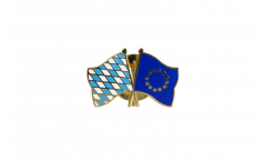 Bavaria - Europe Friendship Flag Pin, Badge - 22 mm