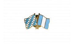 Bavaria - Guatemala Friendship Flag Pin, Badge - 22 mm