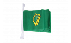 Ireland Leinster Bunting Flags - 5.9 x 8.65 inch
