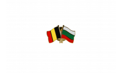 Belgium - Bulgaria Friendship Flag Pin, Badge - 22 mm