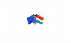 Europe - Luxembourg Friendship Flag Pin, Badge - 22 mm