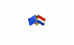 Europe - Netherlands Friendship Flag Pin, Badge - 22 mm