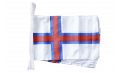 Faroe Islands Bunting Flags - 12 x 18 inch
