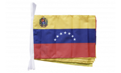 Venezuela 7 stars with coat of arms 1930-2006 Bunting Flags - 12 x 18 inch