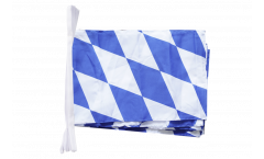 Germany Bavaria without crest Bunting Flags - 12 x 18 inch