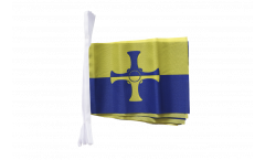 Great Britain Durham County new Bunting Flags - 5.9 x 8.65 inch