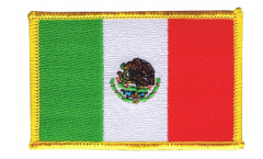 Mexico Patch, Badge - 3.15 x 2.35 inch