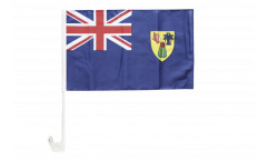 Turks and Caicos Islands Car Flag - 12 x 16 inch