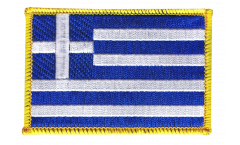 Greece Patch, Badge - 3.15 x 2.35 inch