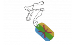 Berber Amazigh Dog Tag - 1.18 x 1.96 inch