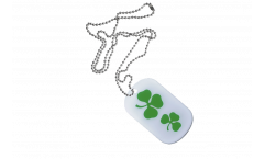 Ireland Shamrock Dog Tag - 1.18 x 1.96 inch