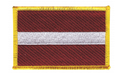 Latvia Patch, Badge - 3.15 x 2.35 inch