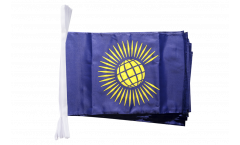 Commonwealth new Bunting Flags - 12 x 18 inch