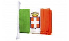 Italy Kingdom Royal Army 1861-1946 Bunting Flags - 5.9 x 8.65 inch