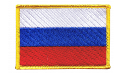 Russia Patch, Badge - 3.15 x 2.35 inch