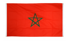Morocco Flag for balcony - 3 x 5 ft.