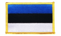 Estonia Patch, Badge - 3.15 x 2.35 inch