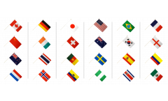 Hand Waving Flag Pack Women's World Cup 2015 - 30 x 45 cm