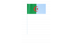 Algeria paper flags -  4.7 x 7 inch / 12 x 24 cm 