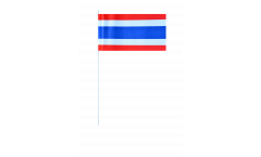 Thailand paper flags -  4.7 x 7 inch / 12 x 24 cm 