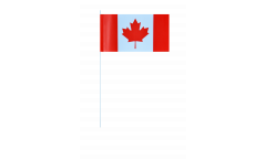 Canada paper flags -  4.7 x 7 inch / 12 x 24 cm 