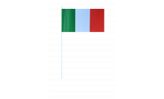 Italy paper flags -  4.7 x 7 inch / 12 x 24 cm 