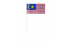Malaysia paper flags -  4.7 x 7 inch / 12 x 24 cm 