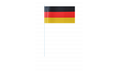Germany paper flags -  4.7 x 7 inch / 12 x 24 cm 