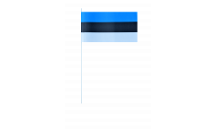 Estonia paper flags -  4.7 x 7 inch / 12 x 24 cm 