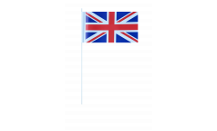 Great Britain paper flags -  4.7 x 7 inch / 12 x 24 cm 