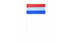 Netherlands paper flags -  4.7 x 7 inch / 12 x 24 cm 