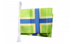 Great Britain Gloucestershire new Bunting Flags - 5.9 x 8.65 inch