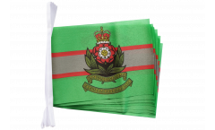 Great Britain British Army Intelligence Corps Bunting Flags - 5.9 x 8.65 inch