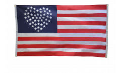 USA Heart Flag Flag for balcony - 3 x 5 ft.