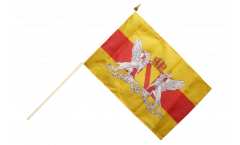 Germany Grand Duchy of Baden 2 Hand Waving Flag - 12 x 18 inch