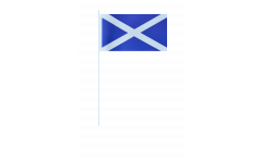 Scotland paper flags -  4.7 x 7 inch / 12 x 24 cm 