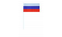 Russia paper flags -  4.7 x 7 inch / 12 x 24 cm 