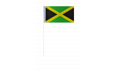 Jamaica paper flags -  4.7 x 7 inch / 12 x 24 cm 
