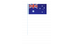 Australia paper flags -  4.7 x 7 inch / 12 x 24 cm 