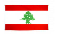 Lebanon Flag for balcony - 3 x 5 ft.