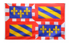 France Burgundy Flag for balcony - 3 x 5 ft.