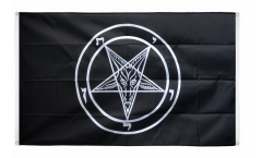 Baphomet Church of Satan Flag for balcony - 3 x 5 ft.