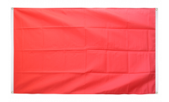 Unicolor red Flag for balcony - 3 x 5 ft.