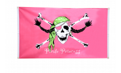 Pirate Princess Flag for balcony - 3 x 5 ft.